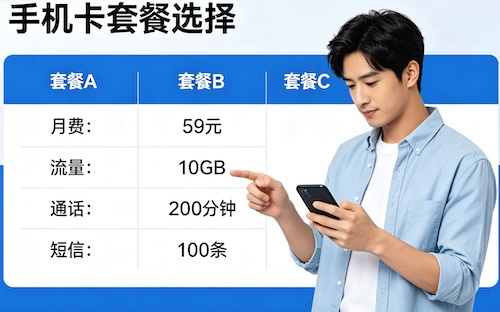 手机卡套餐选择指南